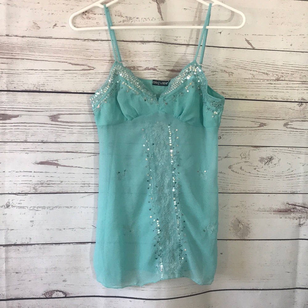 MAGAZINE - Blue Top - SML